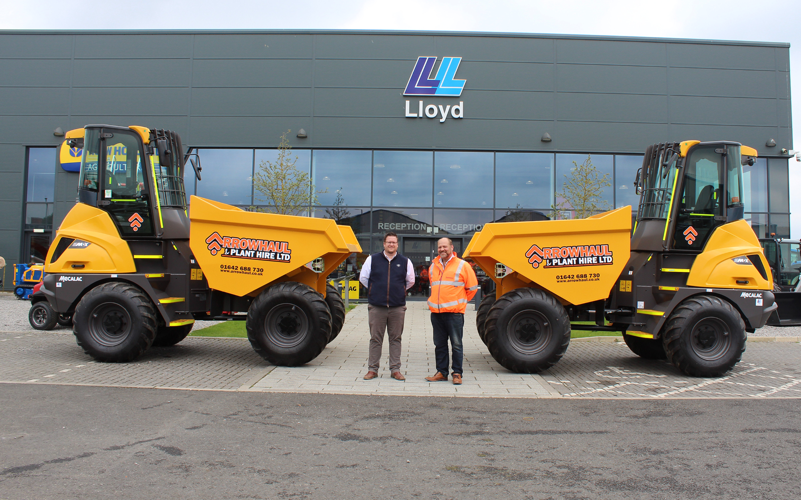 LLOYD LTD’S FIRST MECALAC GOES TO ARROWHAUL - Lloyd Ltd